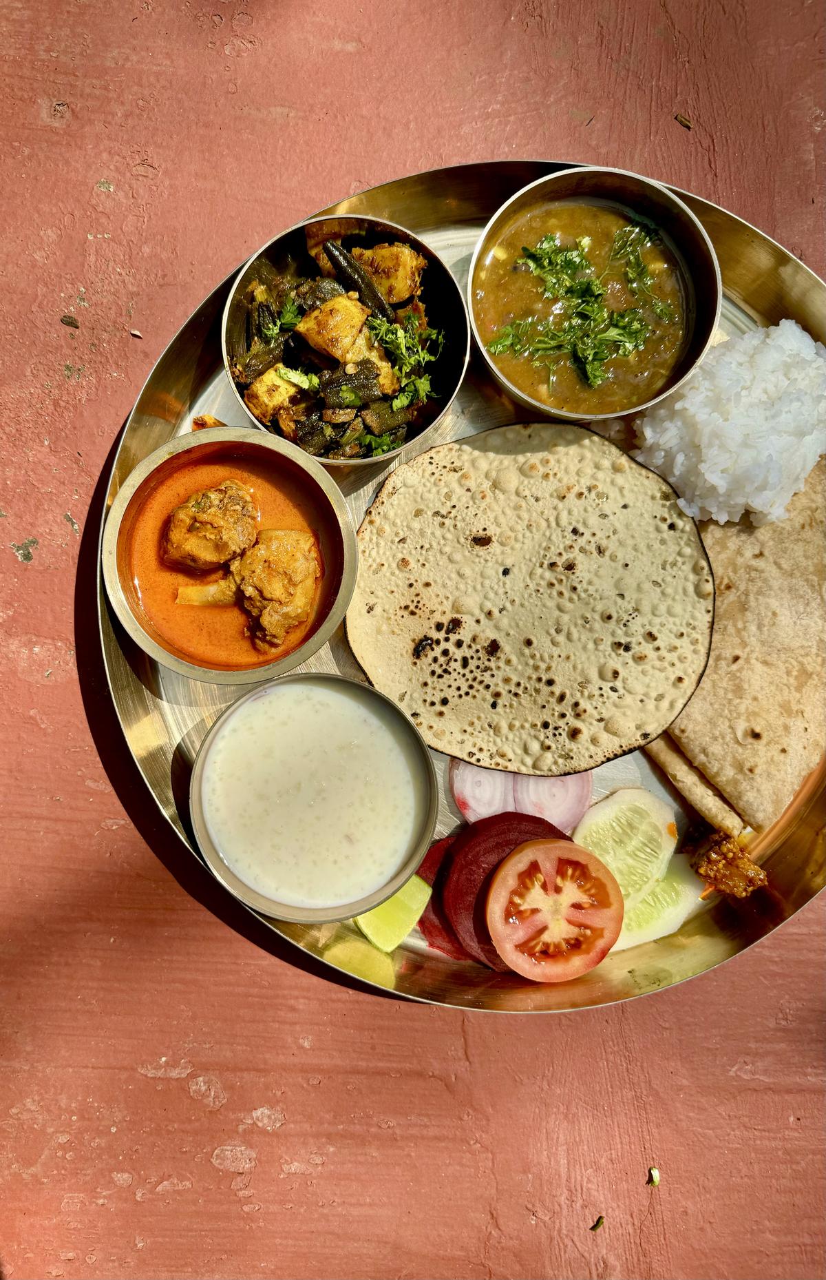 The food at Native Place