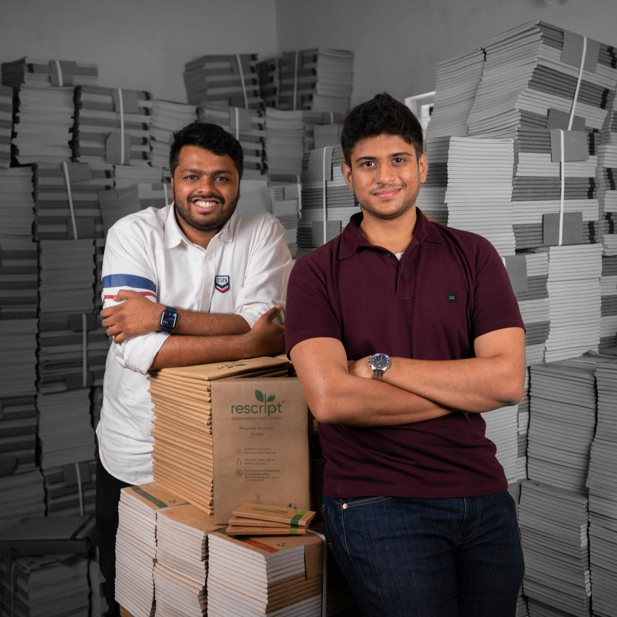 Ashutosh Ananth (left) and Naren Raj Ashutosh Ananth (left) and Naren Raj