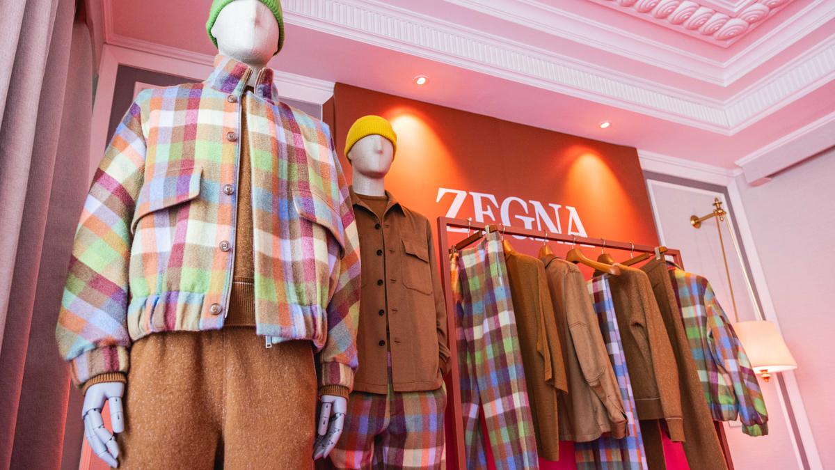 Zegna x The Elder Statesman’s collection launches at Singapore’s Fullerton hotel