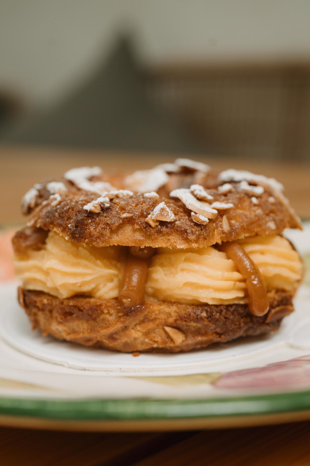 Badam halwa Paris-brest Badam halwa Paris-brest