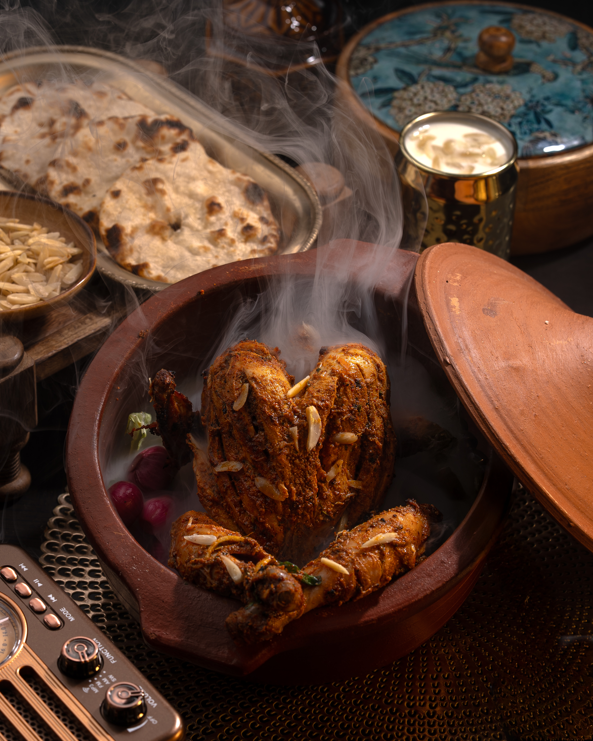 Food at Indian Durbar
