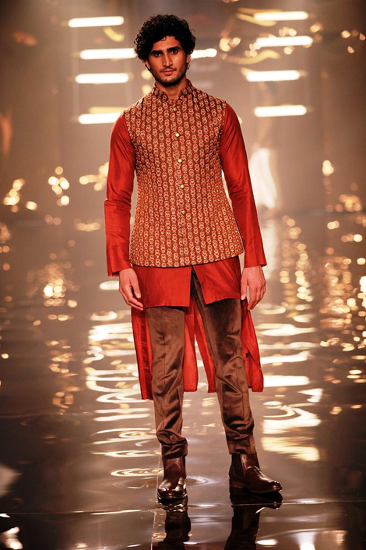 An outfit by Kunal Rawal
