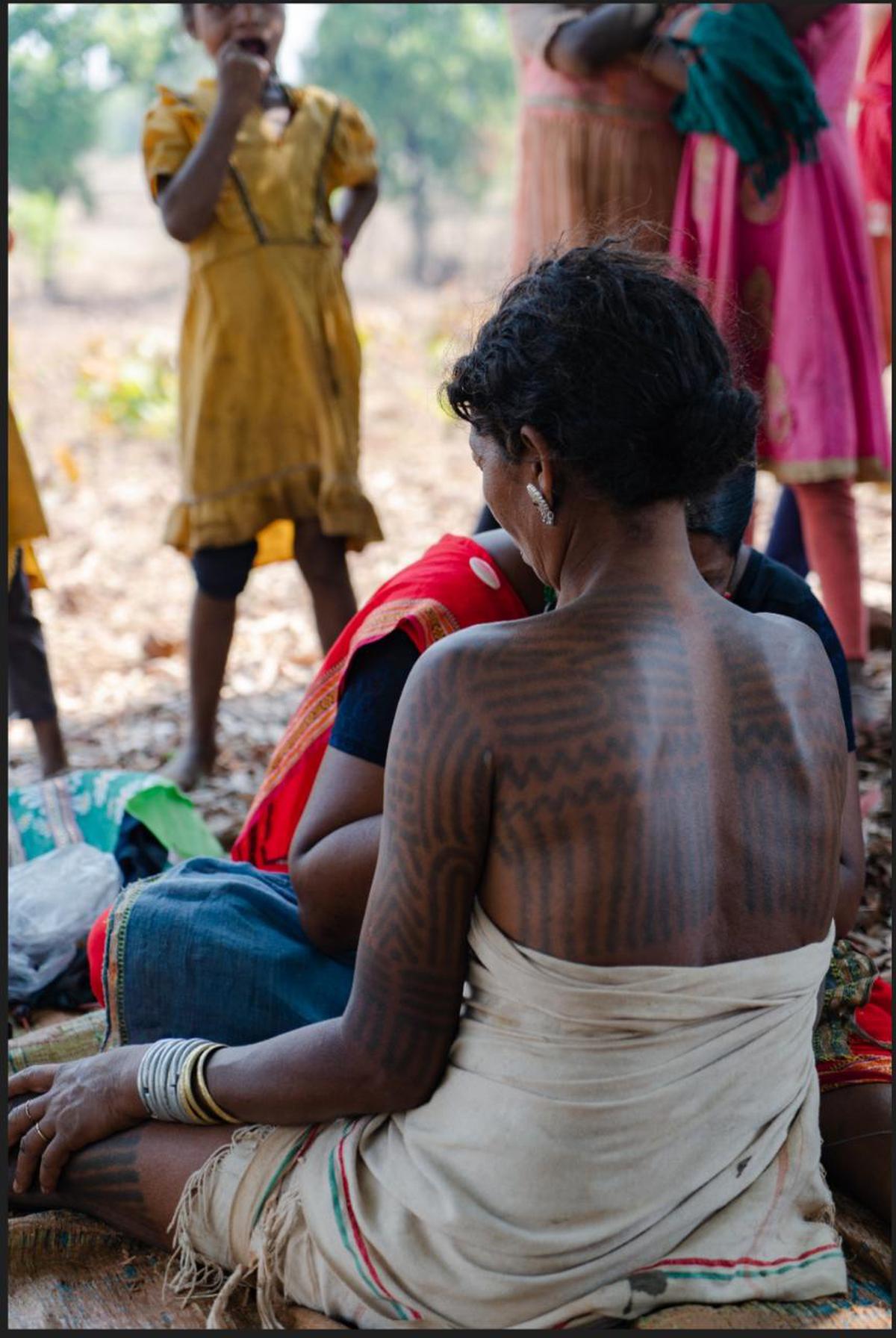 Traditions on Skin: Baiga Women and their Tattoos | Sahapedia