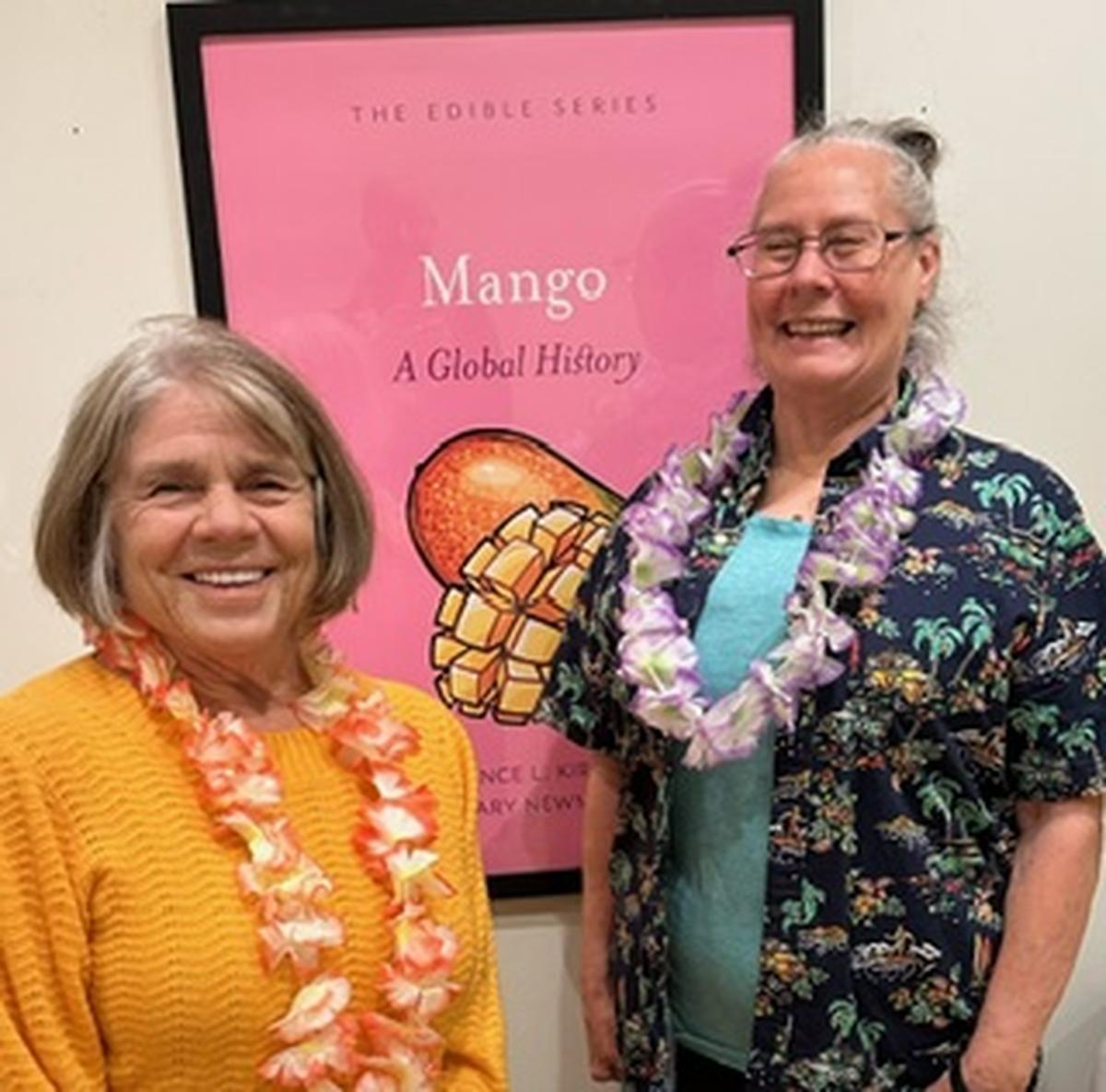 (left) Constance L Kirker and Mary Newman