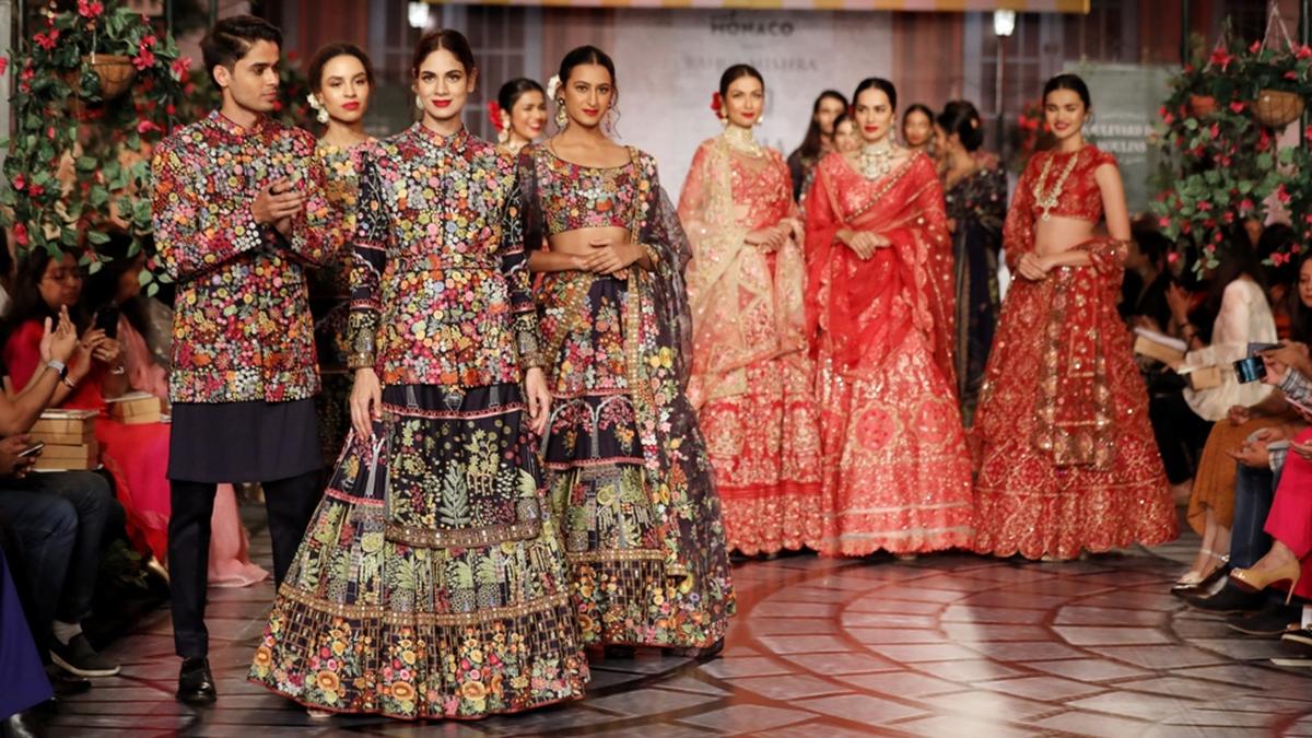 Monaco meets Malhausi at India Couture Week 2019, courtesy Rahul