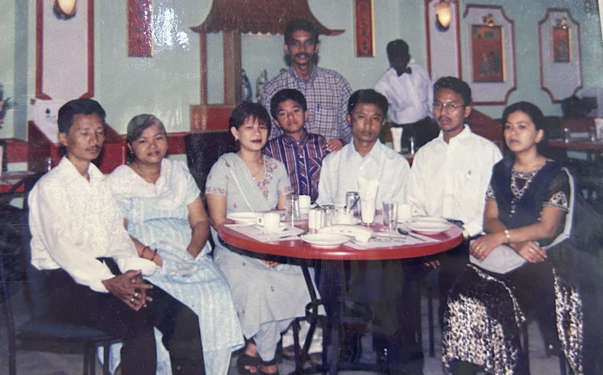 Susan Lama with her family and friends at Kim Ling, Anna Nagar.