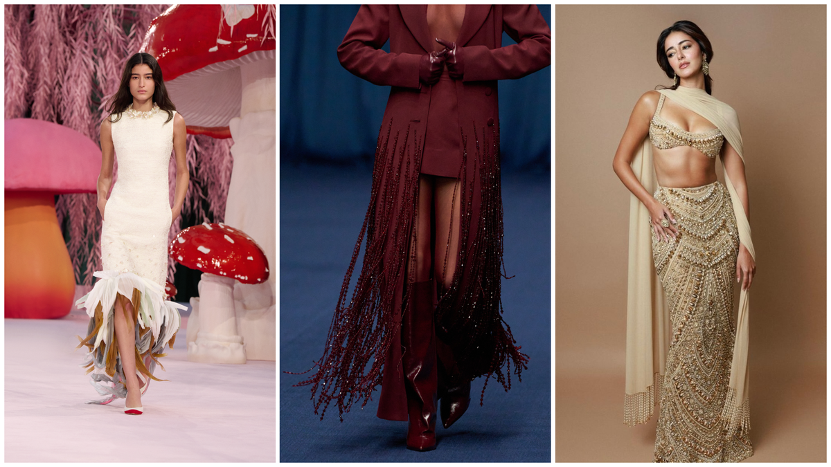 From Angelina Jolie to couture runways, fringe is fashion’s boldest trend now F