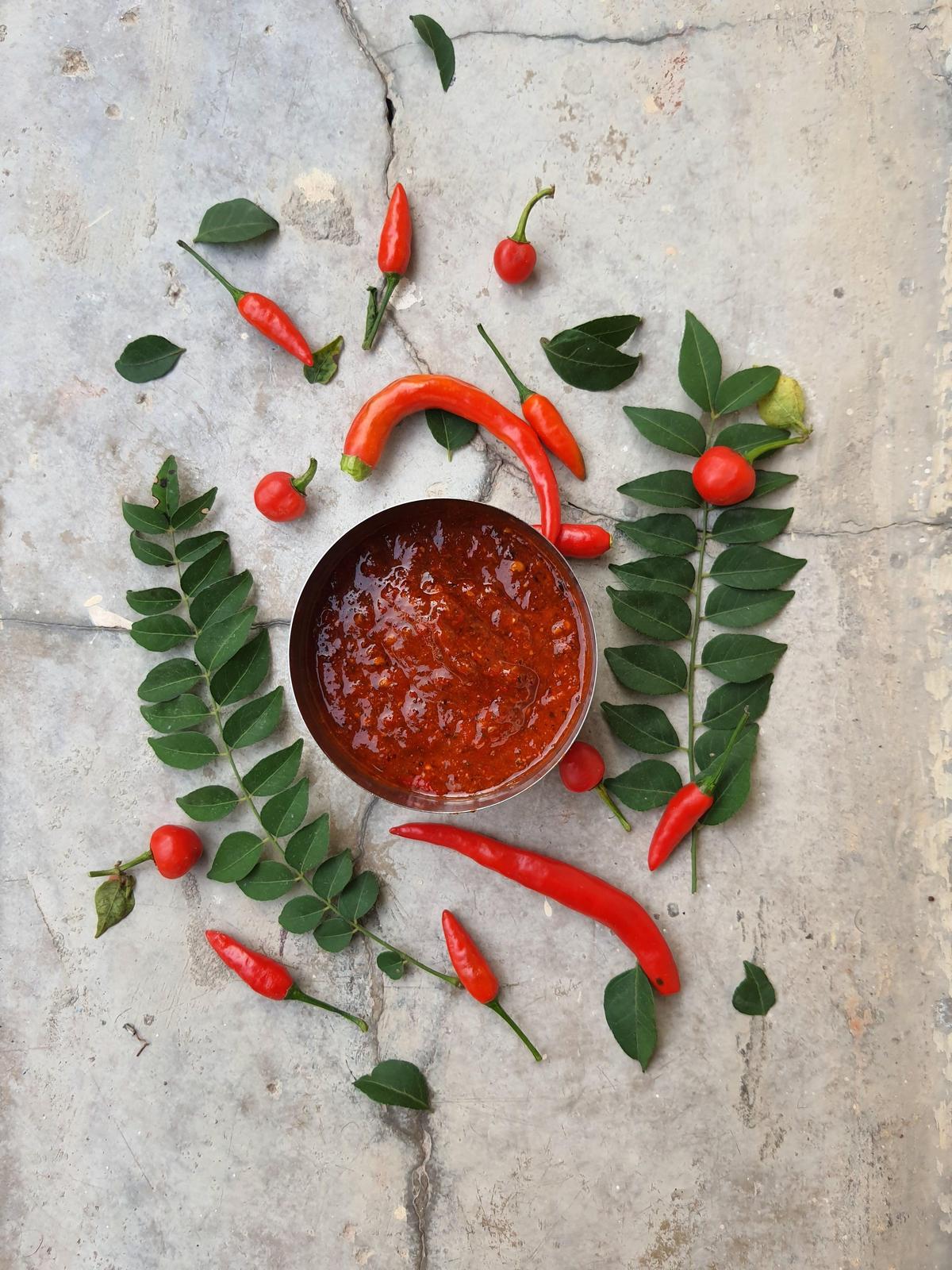Ranjaka, a chutney from Karnataka