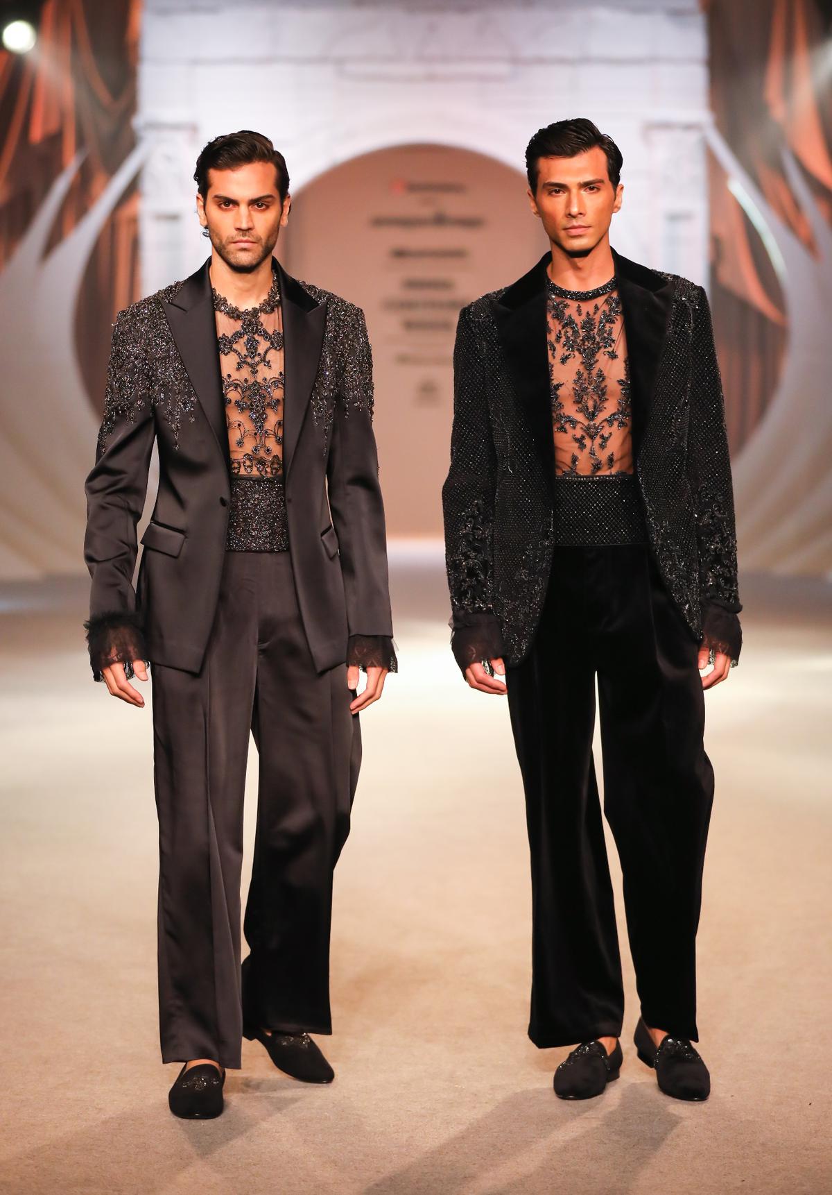 The menswear range by Shantnu and Nikhil