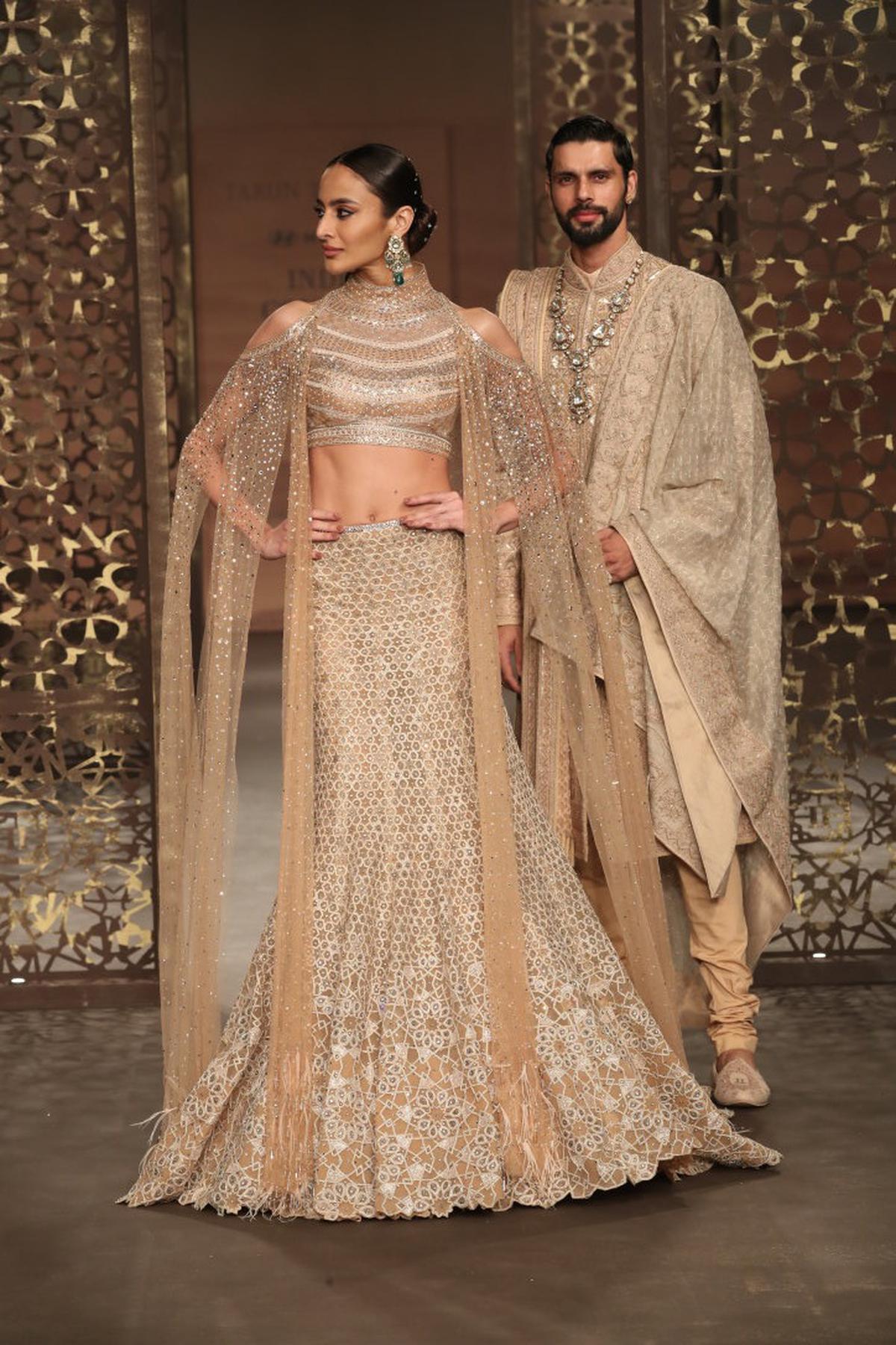 A snapshot from Tarun Tahiliani’s collection for India Couture Week 