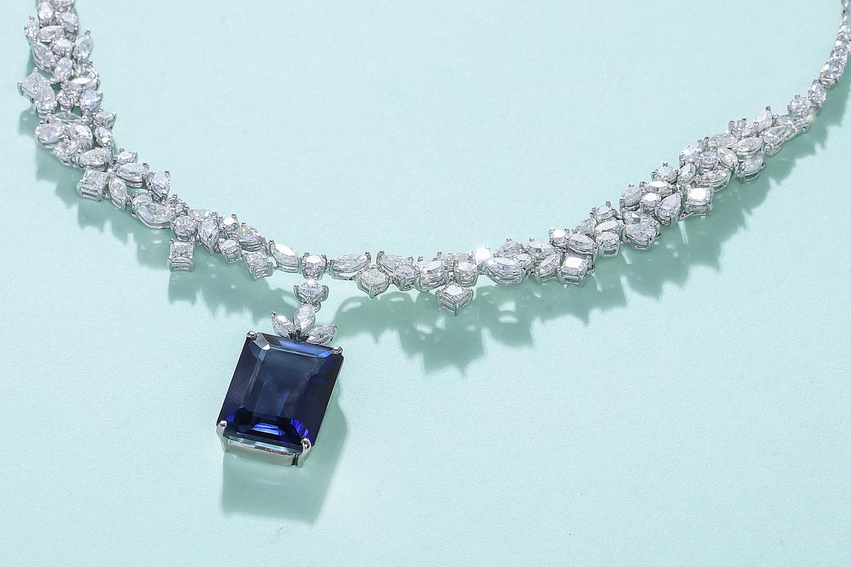 A necklace in Fiona Diamonds