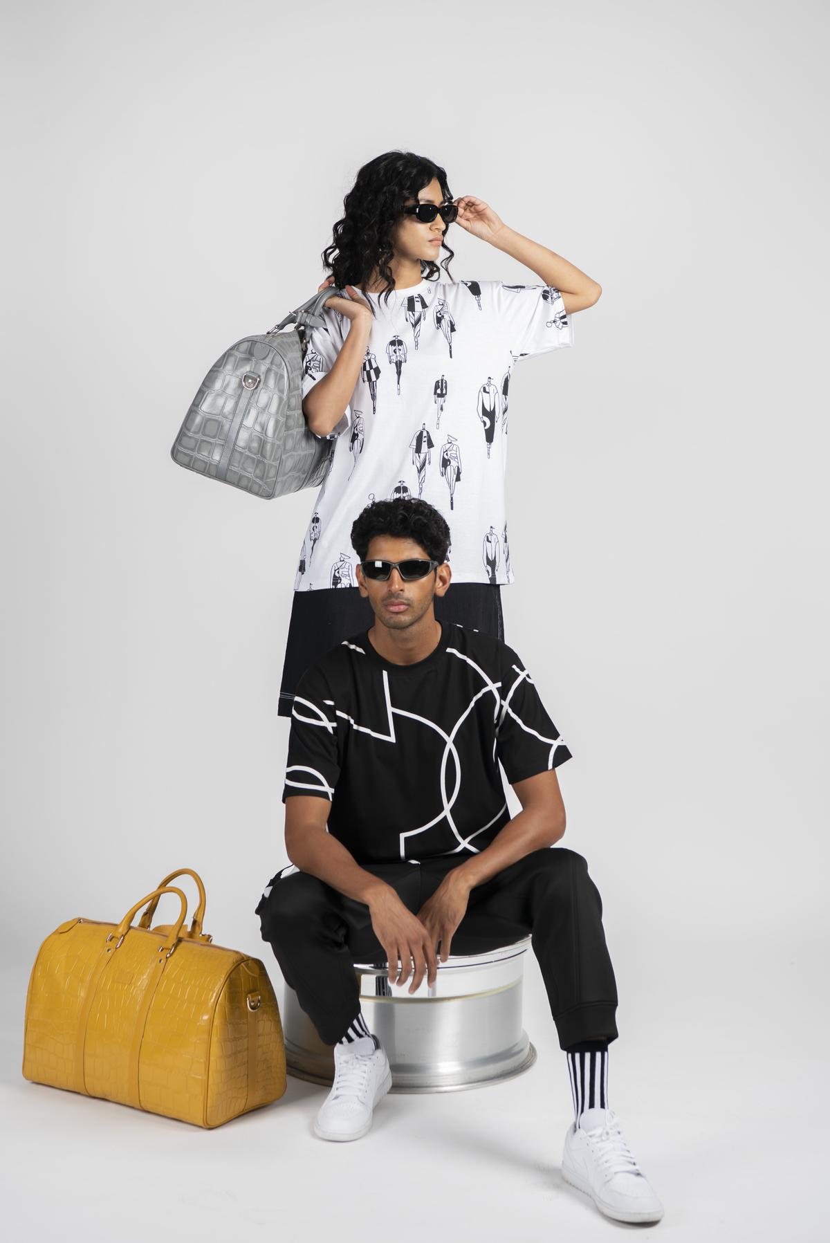 The collection “is an ode to clarity and contrast” The collection “is an ode to clarity and contrast”