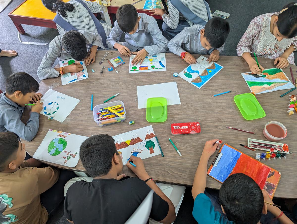 A classroom session in progress at Suraah