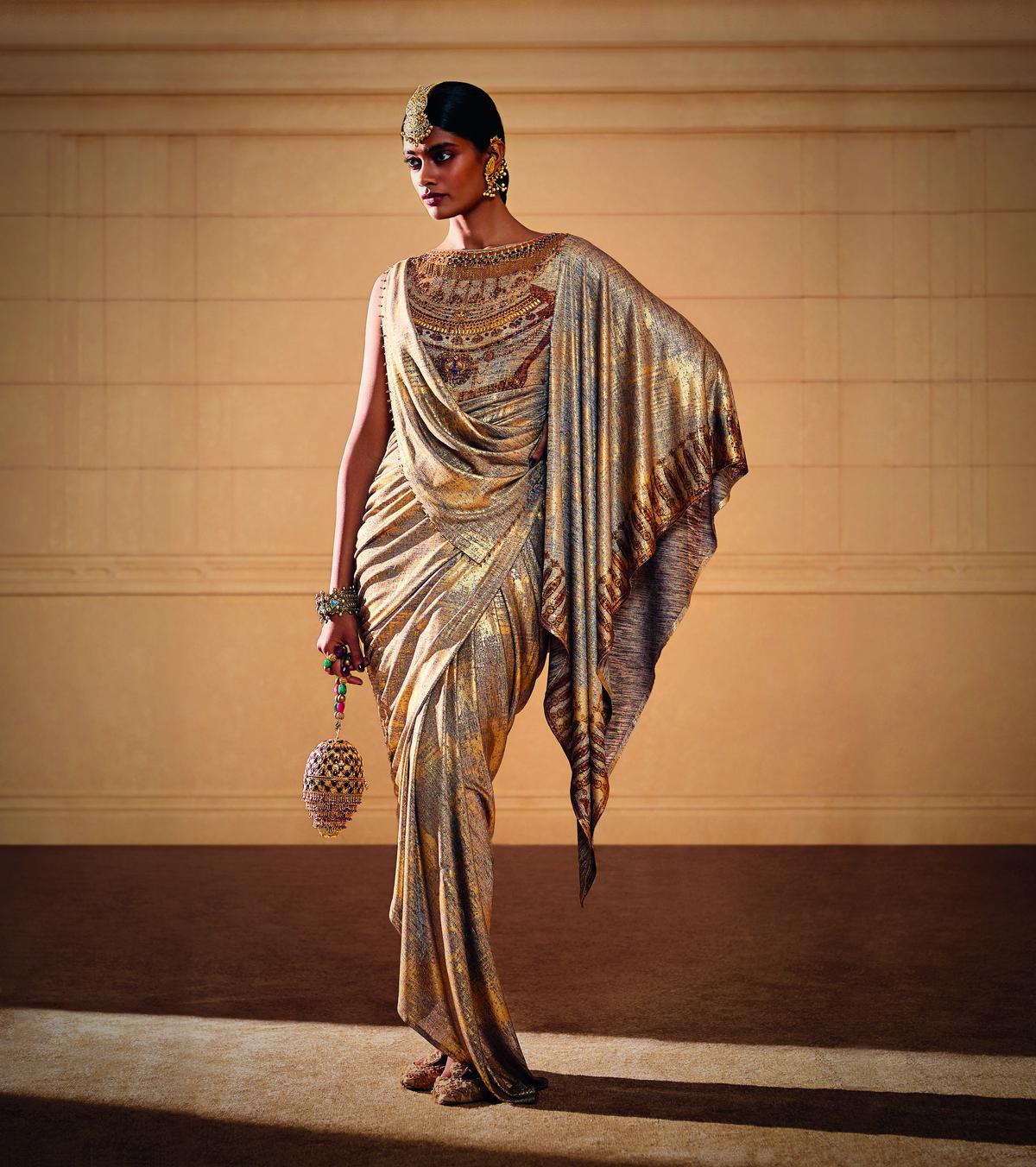 A drape Inspired by Egypt