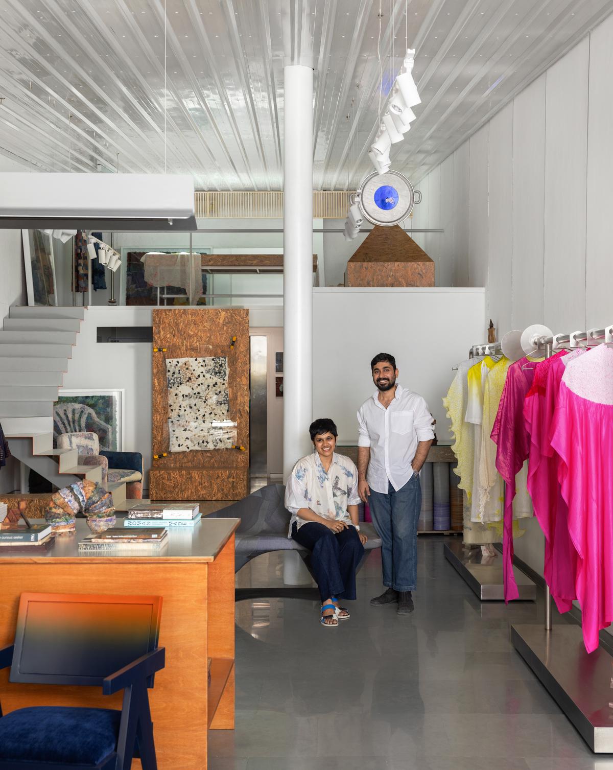 Designers Riddhi Jain and Dhruv Satija Designers Riddhi Jain and Dhruv Satija
