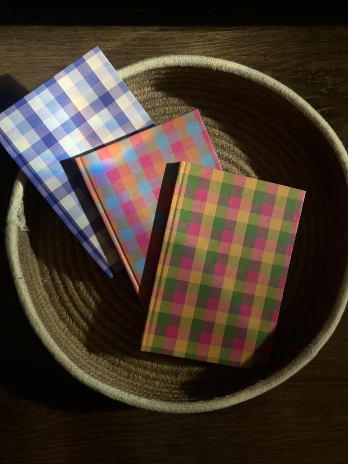  Studio Ūda’s notebooks inspired by Madras checks