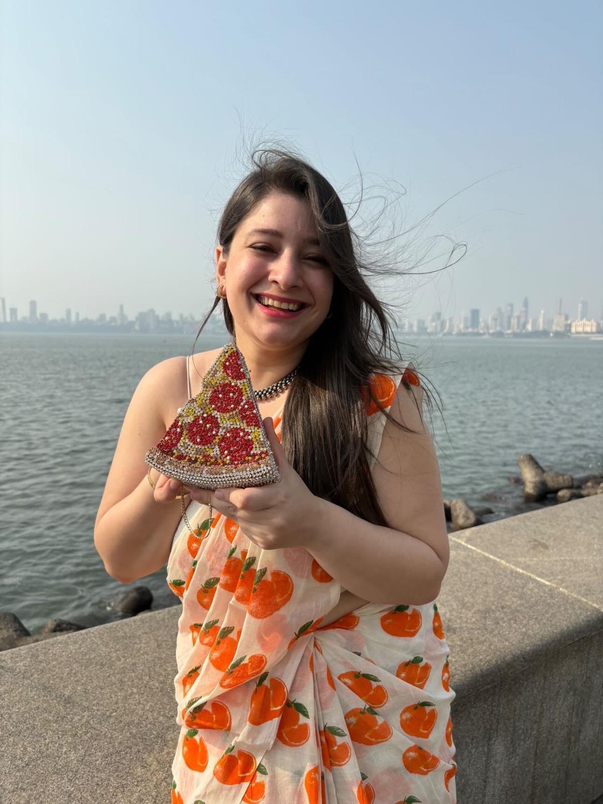 The pizza bag by Varshha Shetty