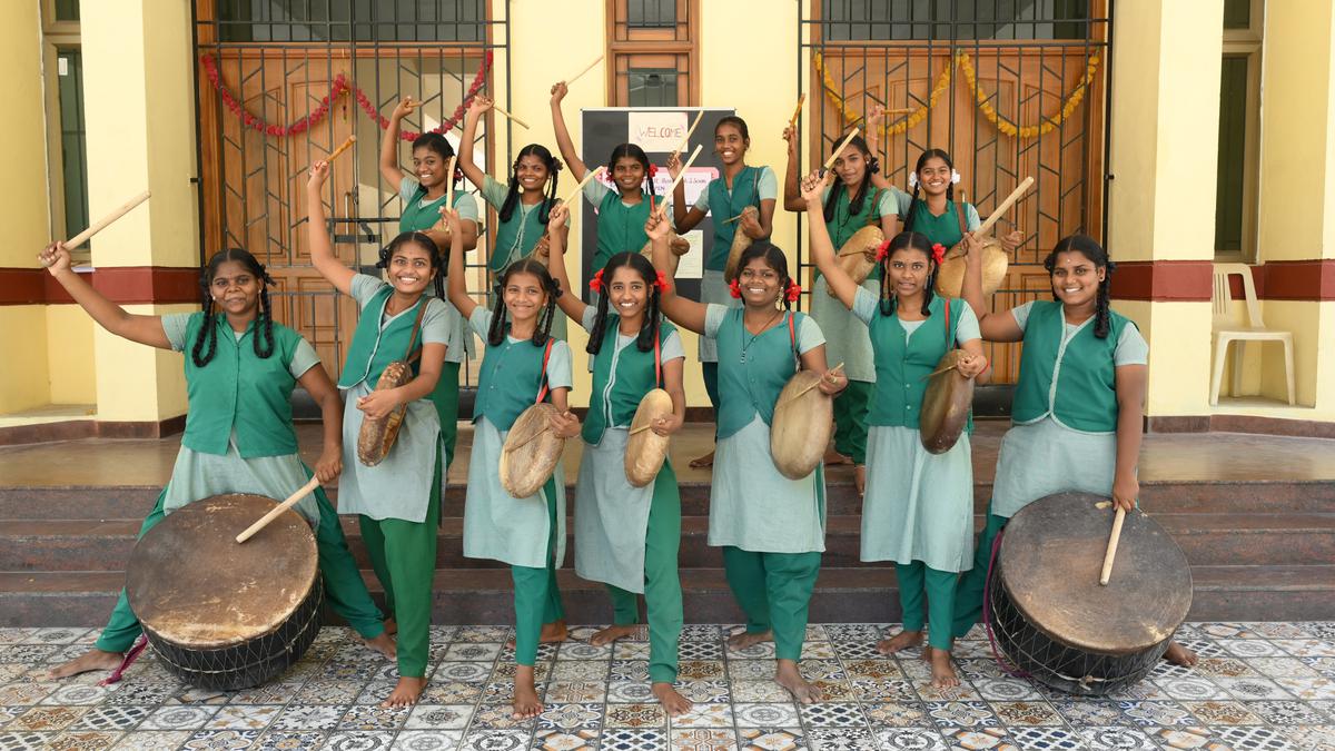 An all-girls parai team from Chennai are drumming up sensational beats