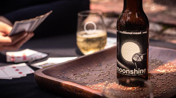 Moonshine Meadery offers a fruity-sweet variant: hopped mead