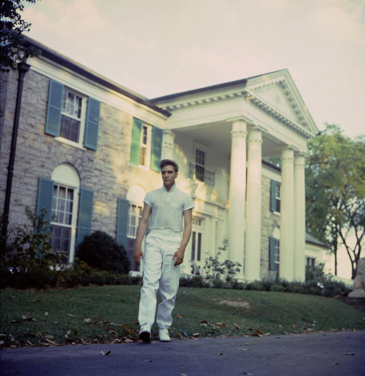 Elvis Presley at Graceland 