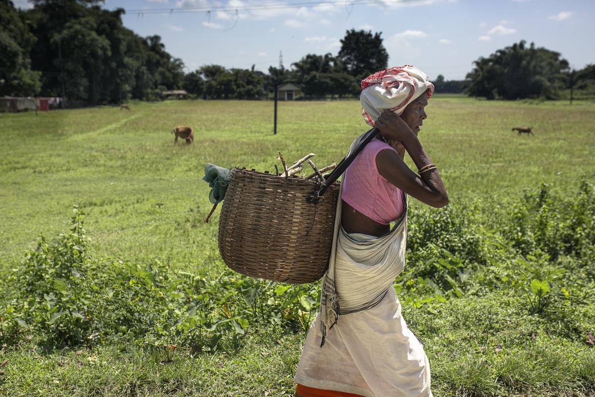 The checkered cotton fabric–an omnipresent symbol for the poorest in society–is also a marker of identity and resilience