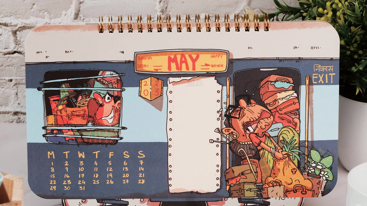 2023 calendars by Indian illustrators to shop for