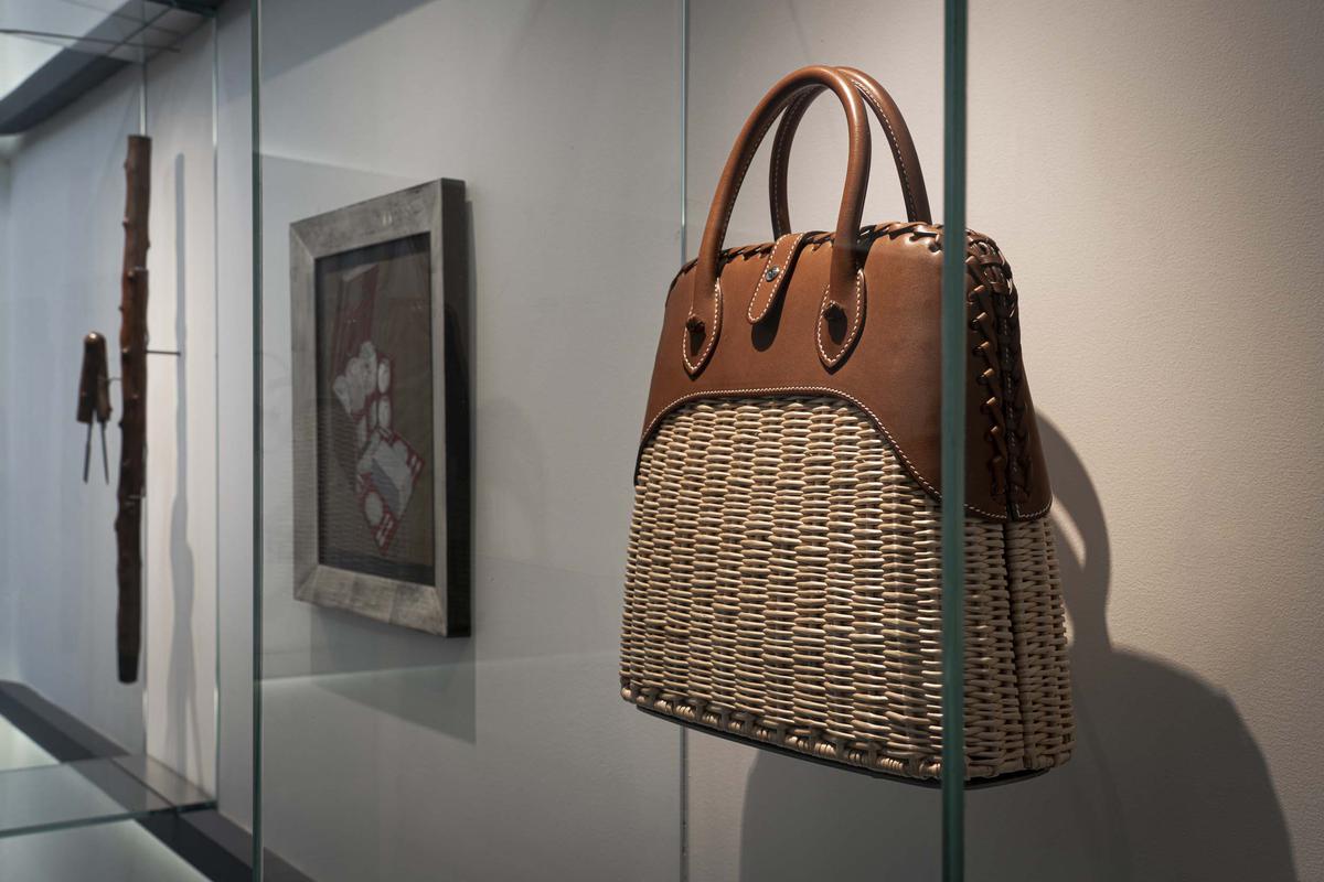 A snapshot from the Hermès Heritage exhibition