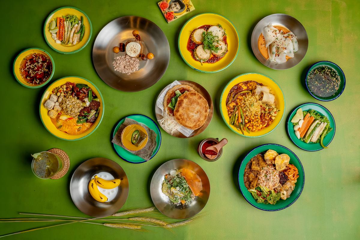 Dishes at Burma Burma