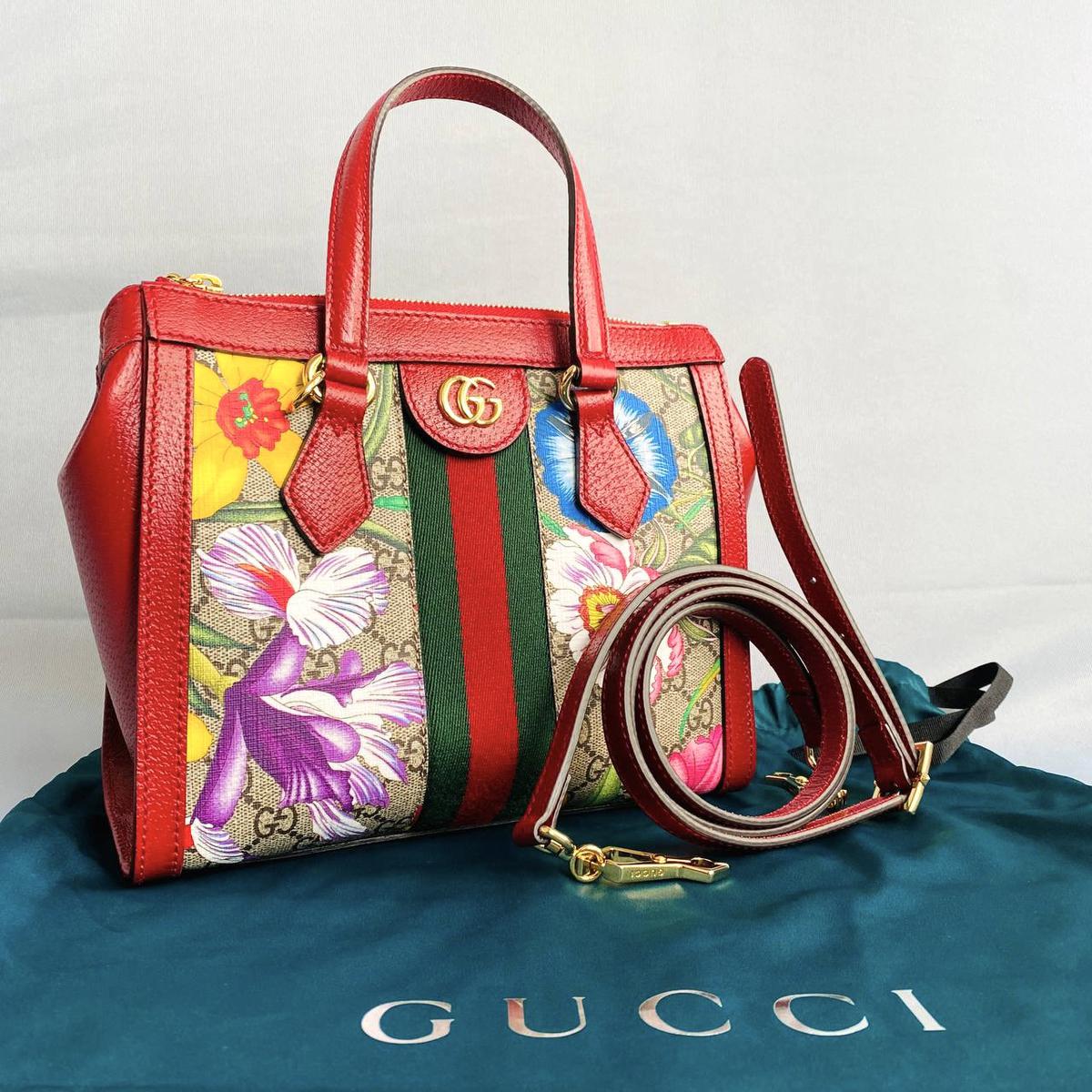 GUCCI Ophidia Top Handle Tote at Relove Closet