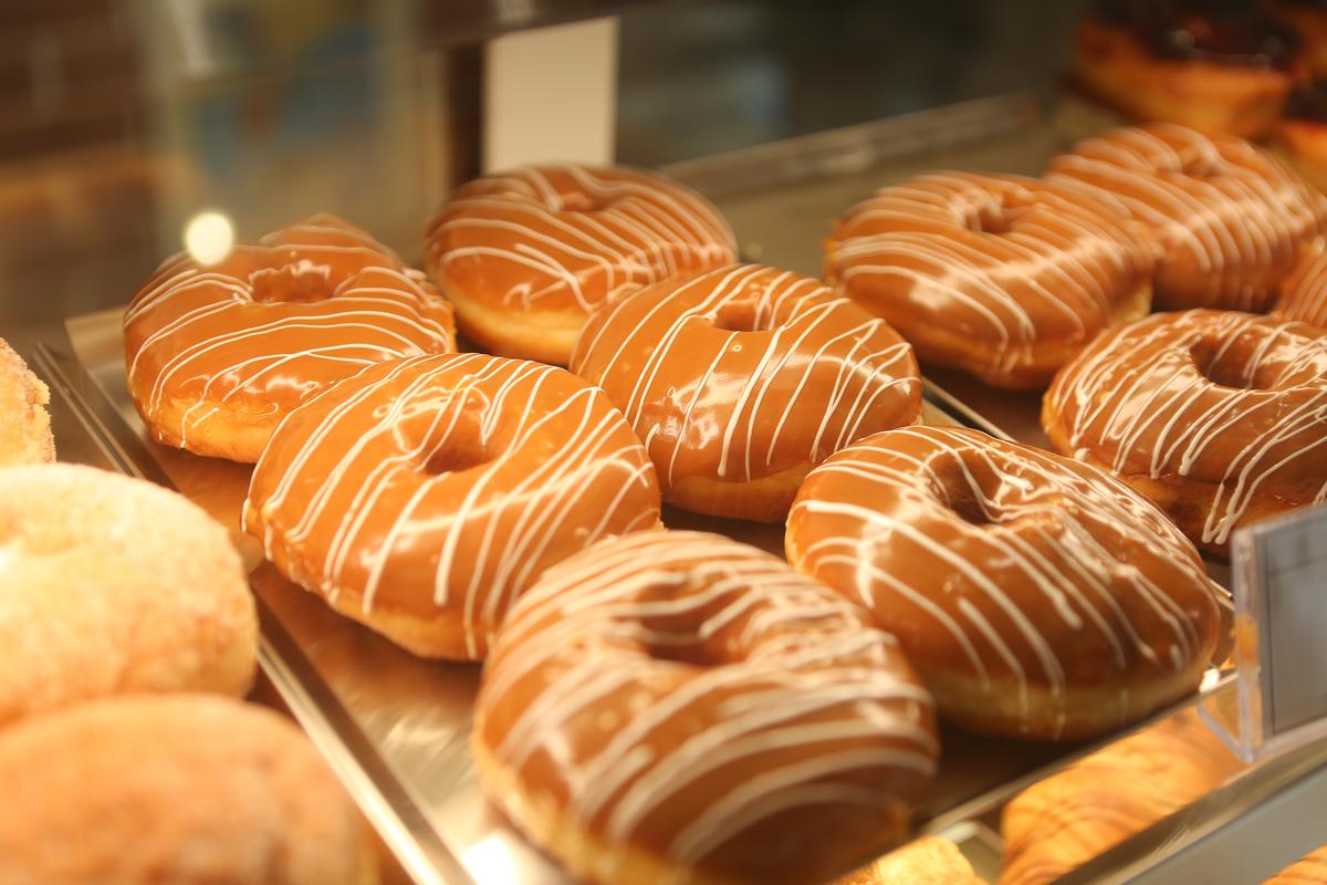 Caramel doughnuts at Glen’s Bakehouse, Chennai