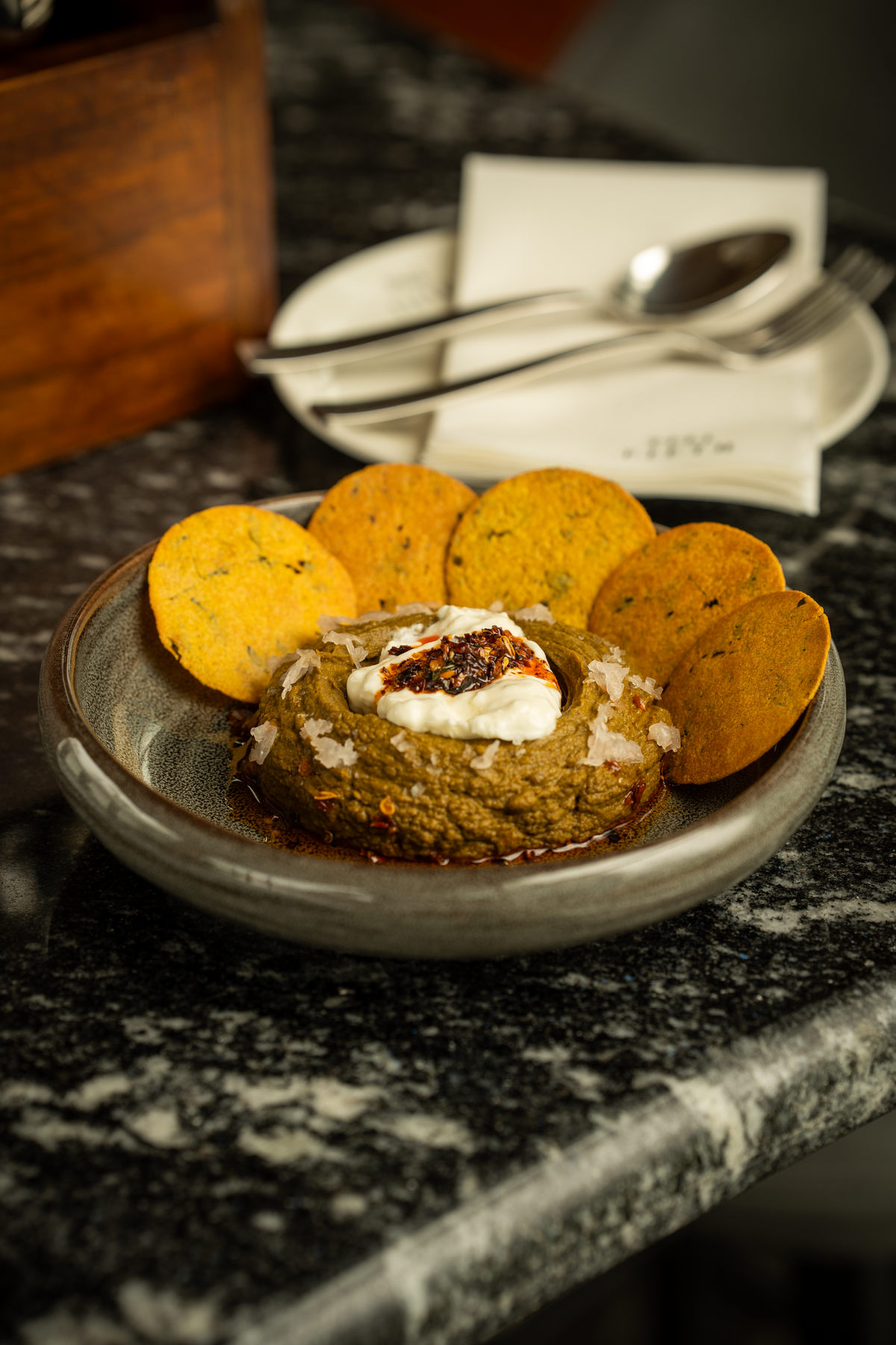Punjabi chole hummus