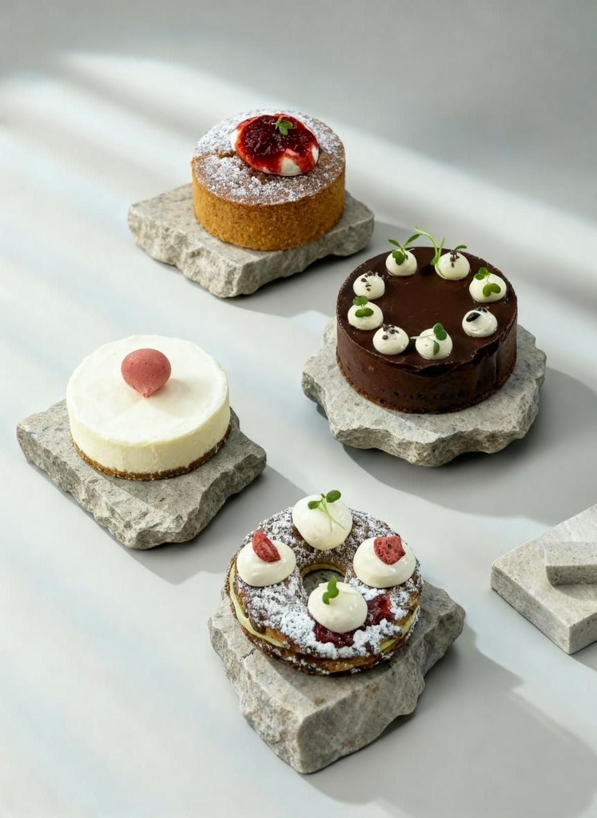 Desserts at Caspars Bageri