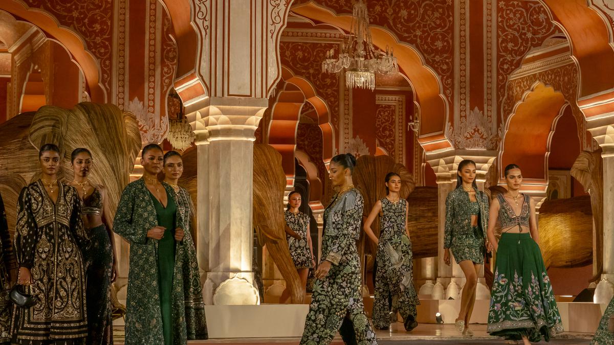 Anita Dongre hosted a fashion fundraiser for elephants at Jaipur’s City Palace