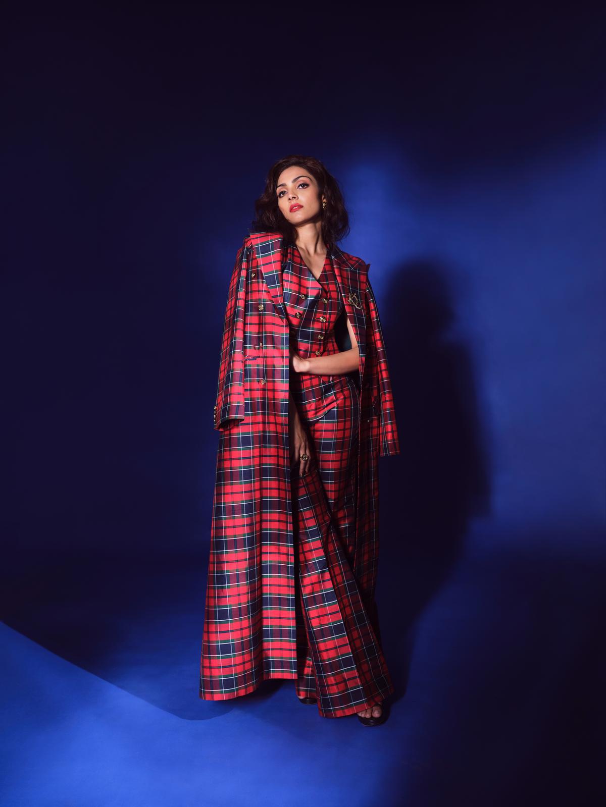 The Scottish checks pantsuit set The Scottish checks pantsuit set