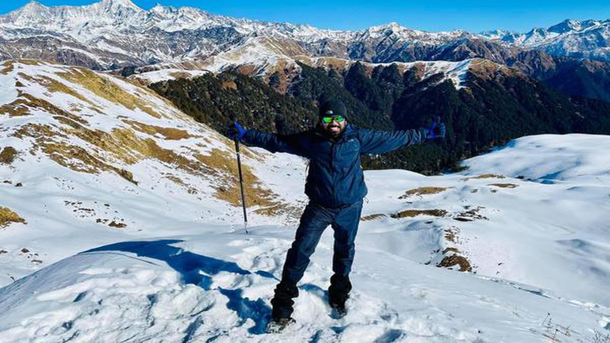 Rohit Rao’s journey from a couch potato to a mountaineer to make his father proud