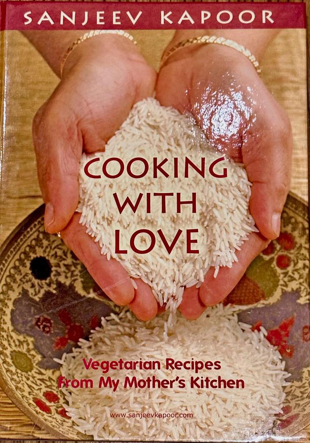 Cover of Sanjeev Kapoor’s cookbook.