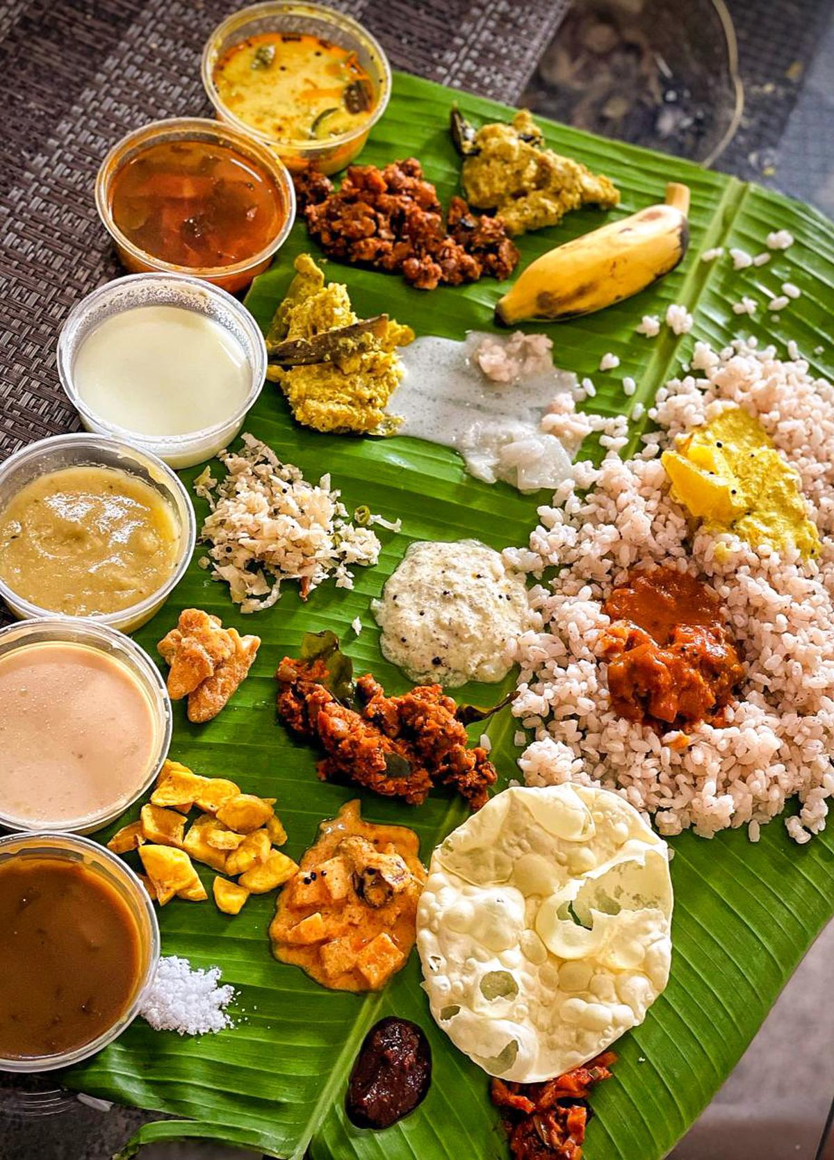 Onam sadhya at Salt Mango Tree, Bengaluru