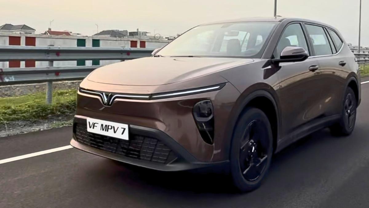 VinFast VF MPV 7 : The sensible electric family car India did not know it needed