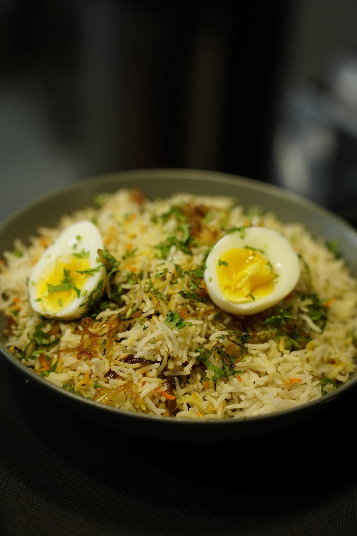 Biryani at Aangan