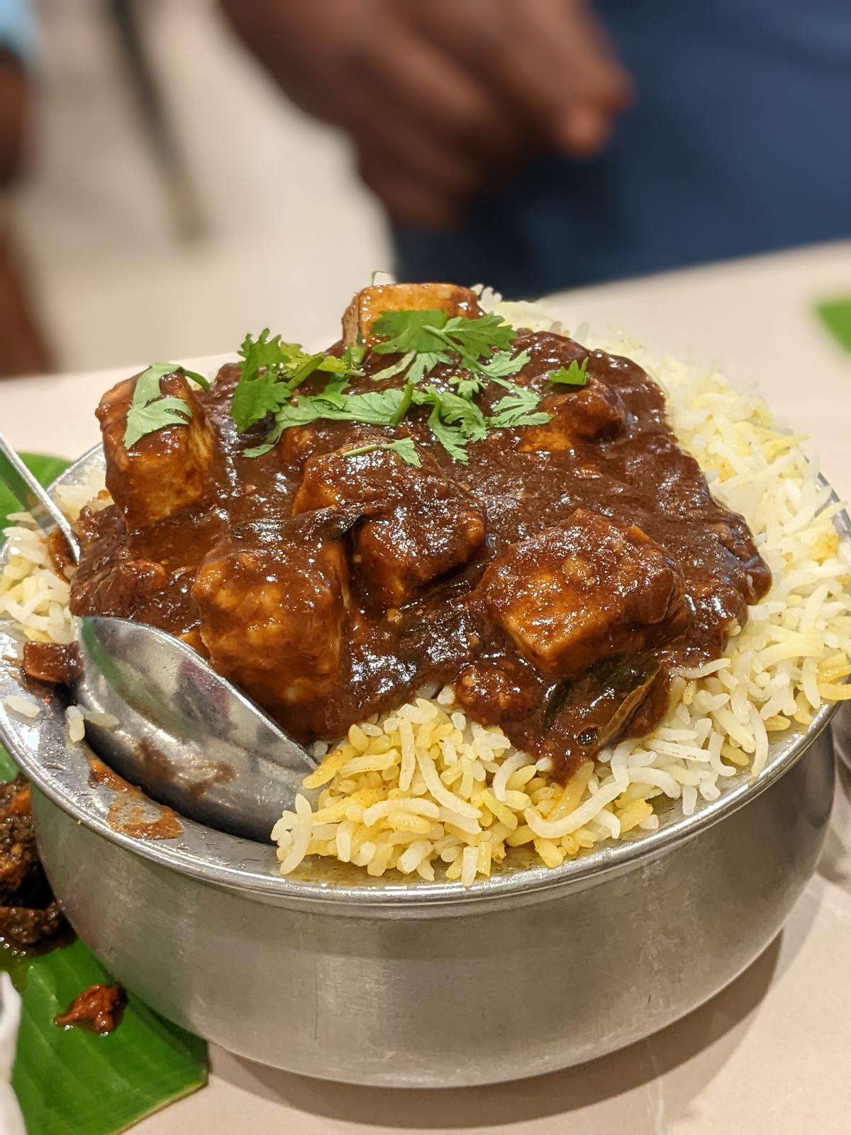 Ullavachari paneer biriyani