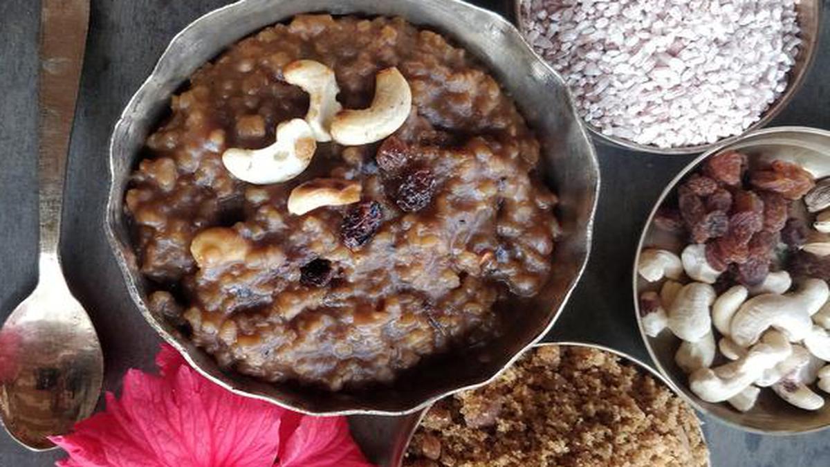 Try a heritage rice variety, this Pongal