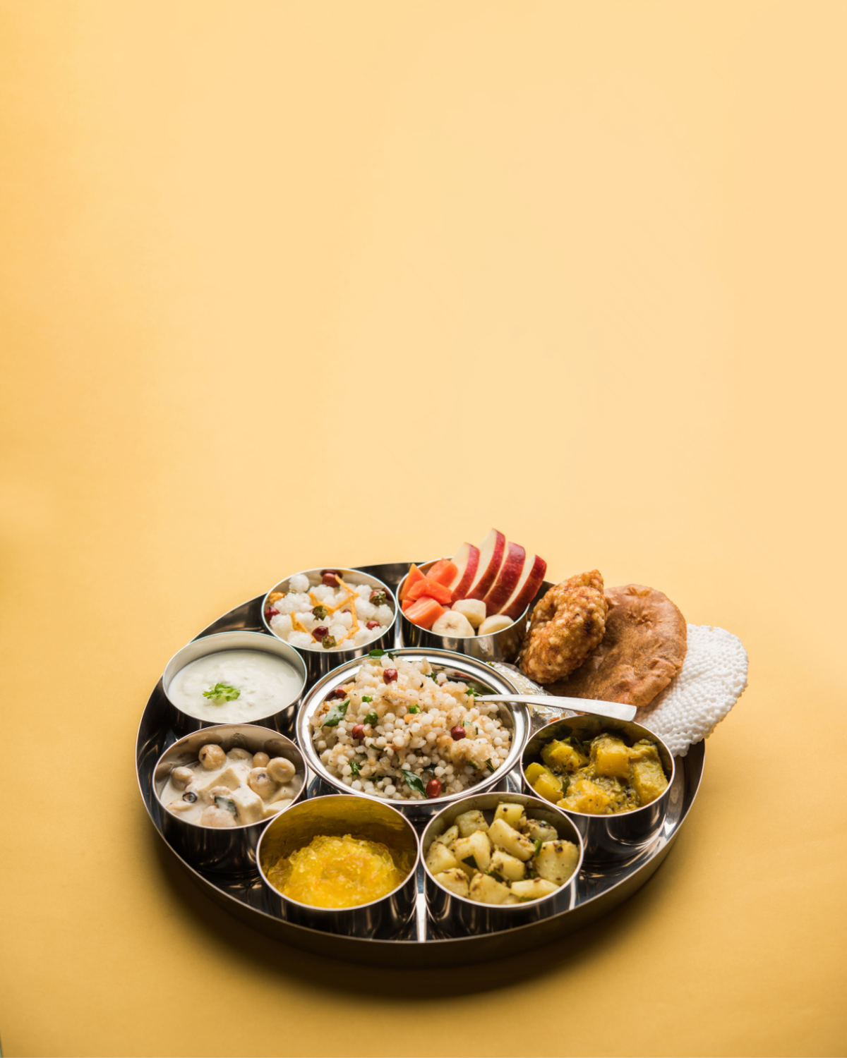 Navratri vrat thali at Courtyard by Marriott Mumbai International Airport 