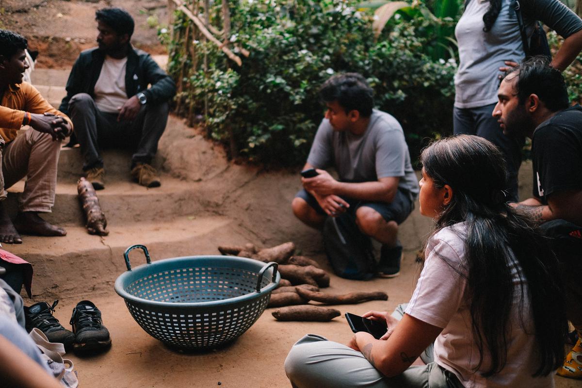 Bengaluru city chefs at a residency programme with Kunbi community in Joida, Karnataka