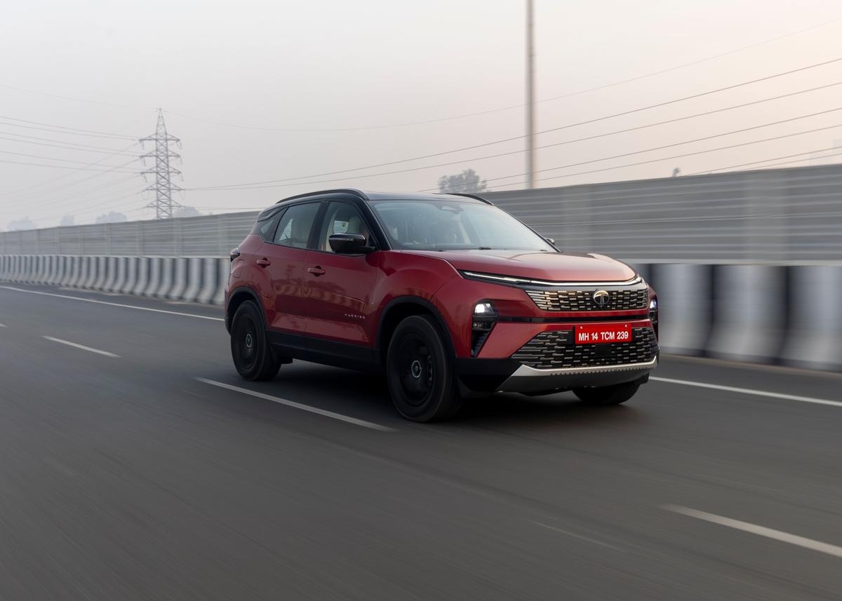 The 1.5-litre Hyperion turbo-petrol engine delivers smooth, linear power for urban and highway driving in the Harrier.