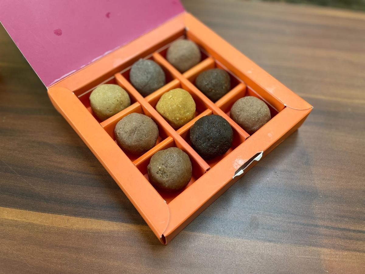 Assorted heritage rice laddu