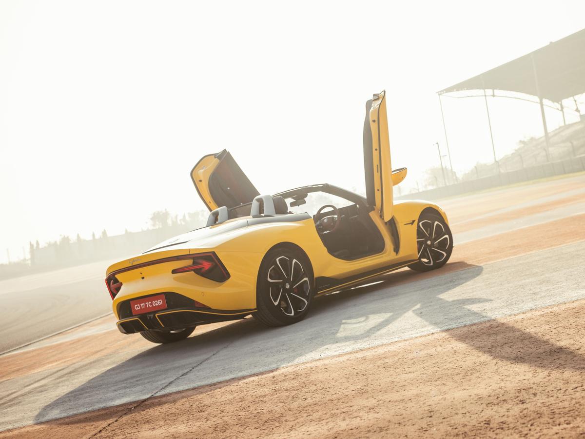 With its scissor doors, convertible roof, and futuristic cabin, it’s unlike anything else on Indian roads right now. With its scissor doors, convertible roof, and futuristic cabin, it’s unlike anything else on Indian roads right now.