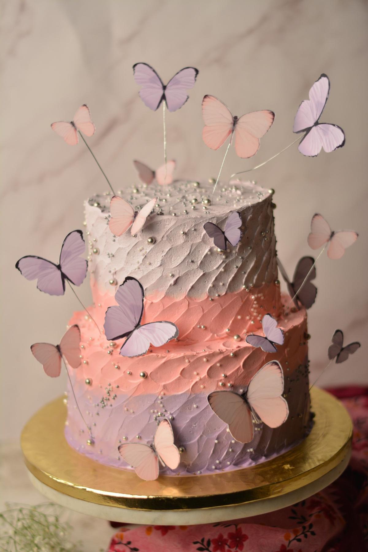 Butterfly cake by Lafayette