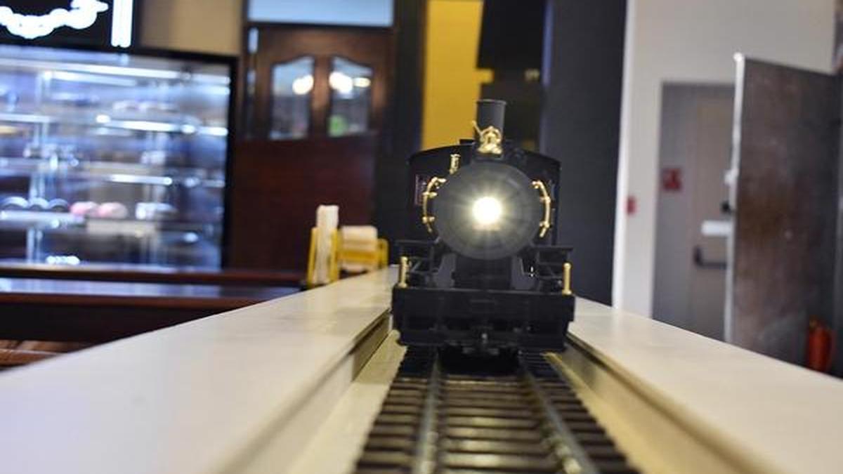 Get served by ‘rail steward’ at The Muffin House in Mall of Travancore