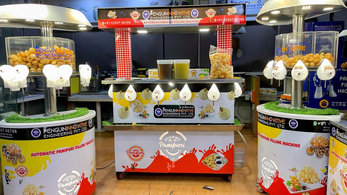 This pani puri ATM dishes out hygenic chaat at the press of a button