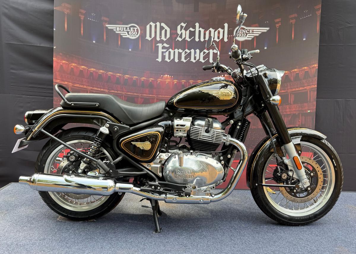 The new Bullet 650 retains its classic silhouette, even as modern engineering reshapes what lies beneath the tank.